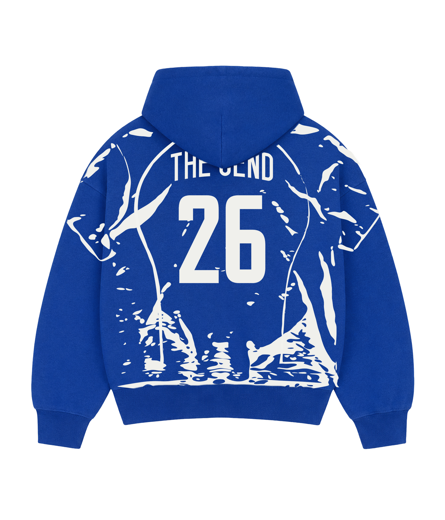 The Send Jersey Hoodie Blue